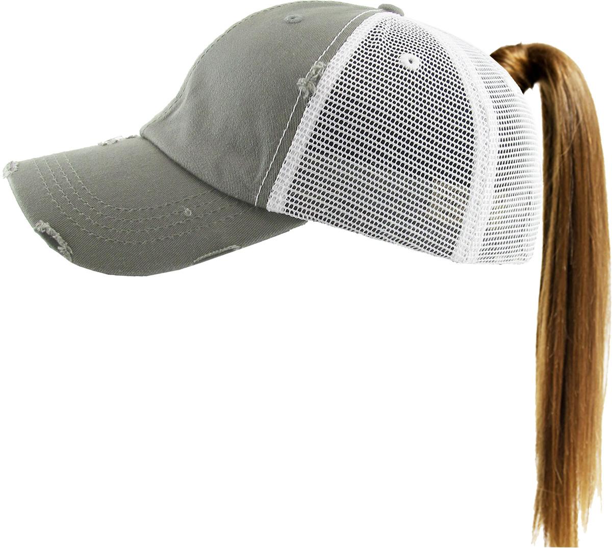 Ponytail Mesh Back Cap | KBETHOS